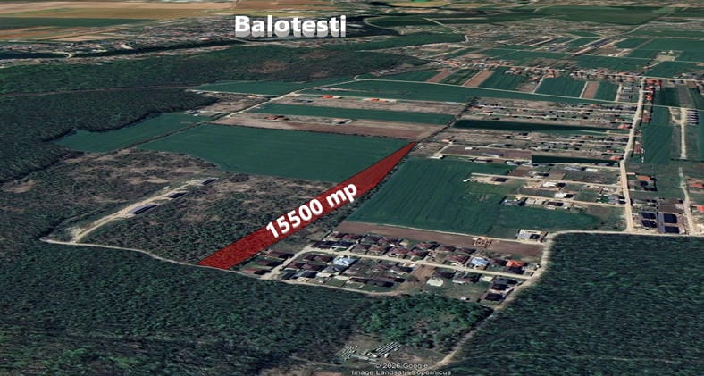 poza BALOTESTI, Teren intravilan -15.500 MP