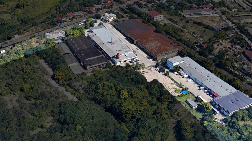 poza Chiajna Teren 33,400 mp si Hala 7,200 mp