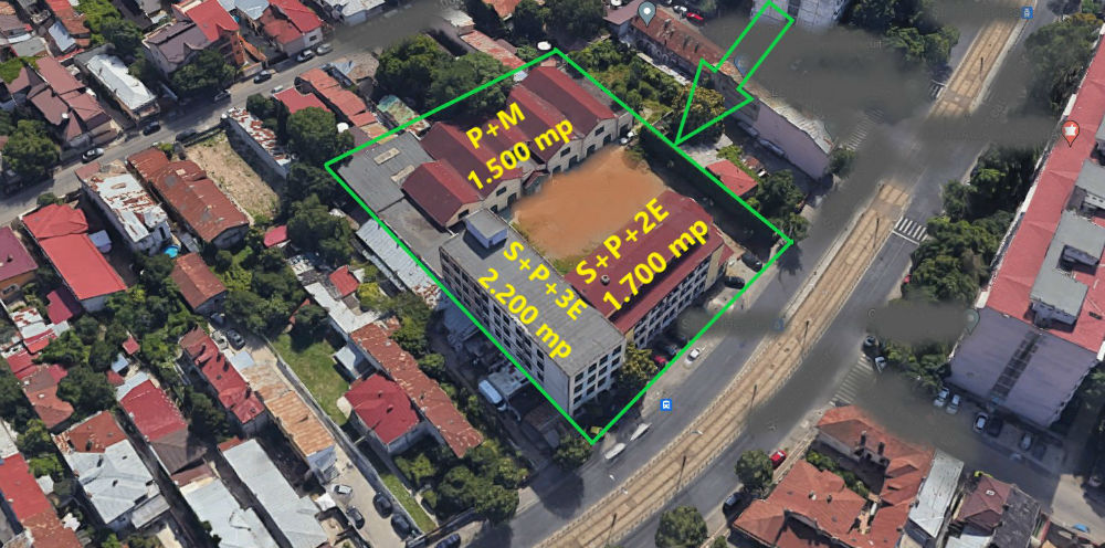 poza Constructii administrative 5.500 mp si teren 4.700 mp Sector 5