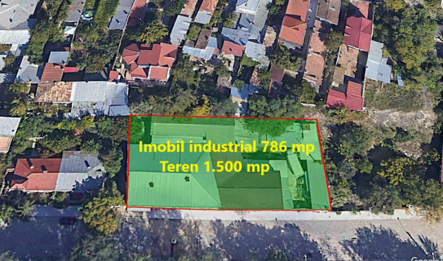 poza Imobil industrial 786 mp si Teren 1.500 mp Braila
