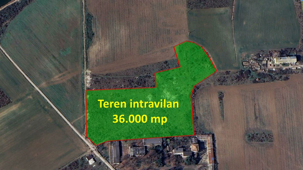 poza Teren intravilan 36.000 mp Crevedia - Dambovita