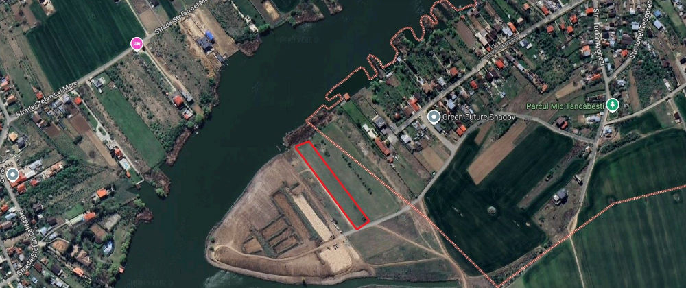poza Tancabesti, Teren 6,350 mp, langa Proiectul Green Lake