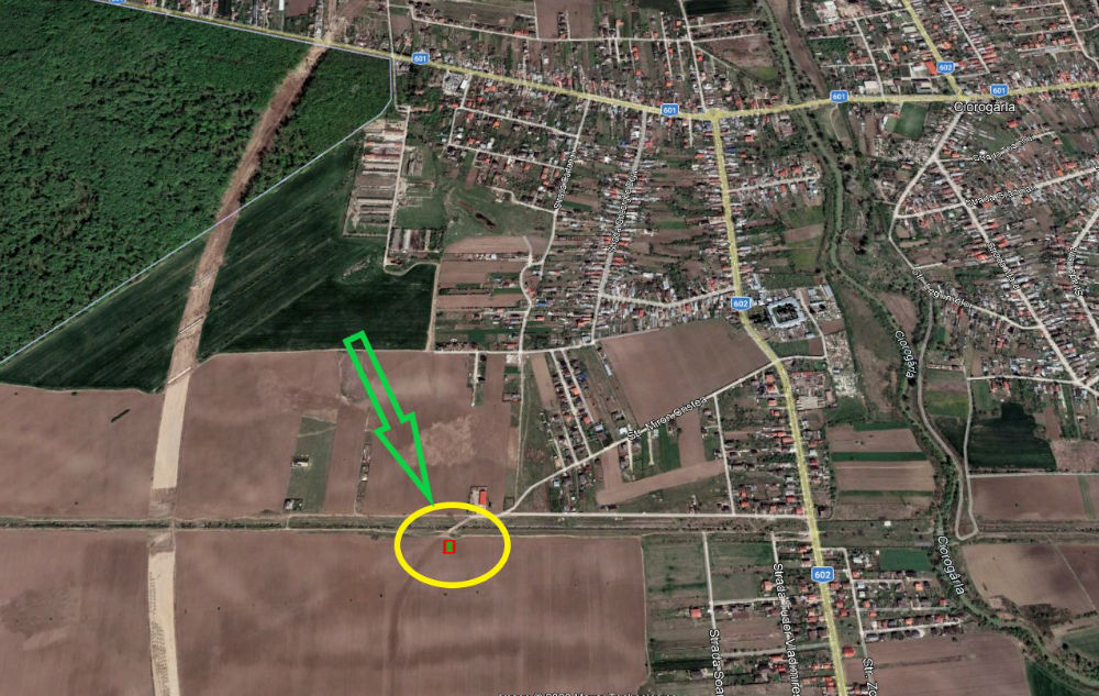 poza Teren intravilan 555 mp Ciorogarla Ilfov