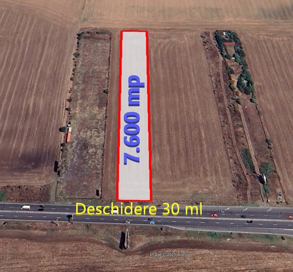 poza Teren intravilan 7.600 mp Ploiesti deschidere DN1