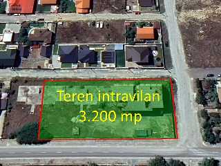 Teren intravilan 3.250 mp si structura metalica Mangalia Constanta