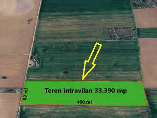Teren intravilan 33.400 mp Peris - Ilfov