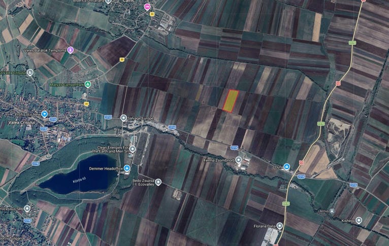 poza Vadu Crisului, Covasna, Teren 31200  mp