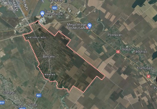 poza Vila si teren sat Berceni jud Ilfov